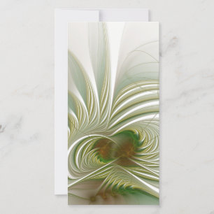 Reserva La Fecha Flor de fantasía fractal suave y delicada