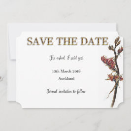 Reserva La Fecha Flor de lujo neozelandesa salva la fecha