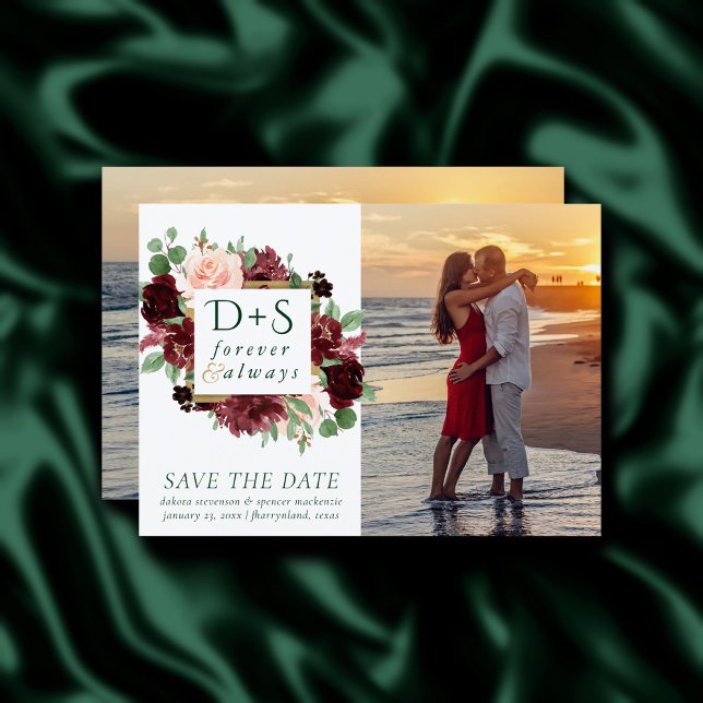 Reserva La Fecha Floraciones rusas | Terracotta y Marsala Red 2 Pho (Subido por el creador)