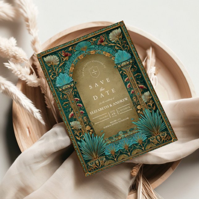 Reserva La Fecha Floral Arch Islamic Wedding (Subido por el creador)