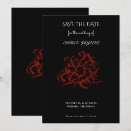 Reserva La Fecha Floral Clipart – Abstract Flower Home Decor Design