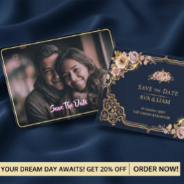 Reserva La Fecha Floral de Lujo