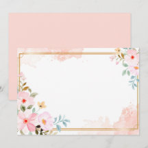 Floral en Blanco Personalizado