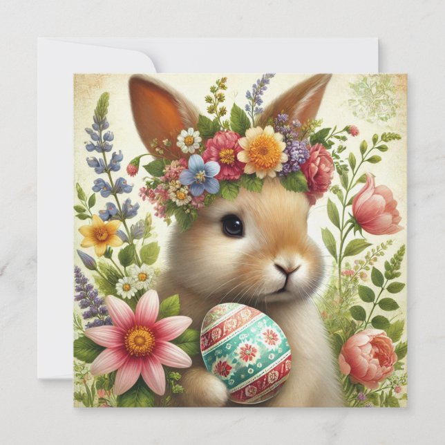 Reserva La Fecha Floreciente alegría de Pascua (Anverso)