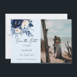 Reserva La Fecha Flores de Azul Dos foto<br><div class="desc">Flores de Azul dos foto Guardar la Fecha</div>