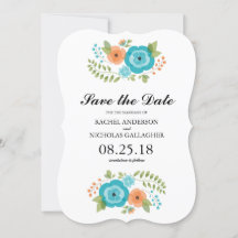 Flores de verano de Sheer | Guardar la fecha