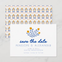 Flores folclóricas escandalosas en Boda azul y ama