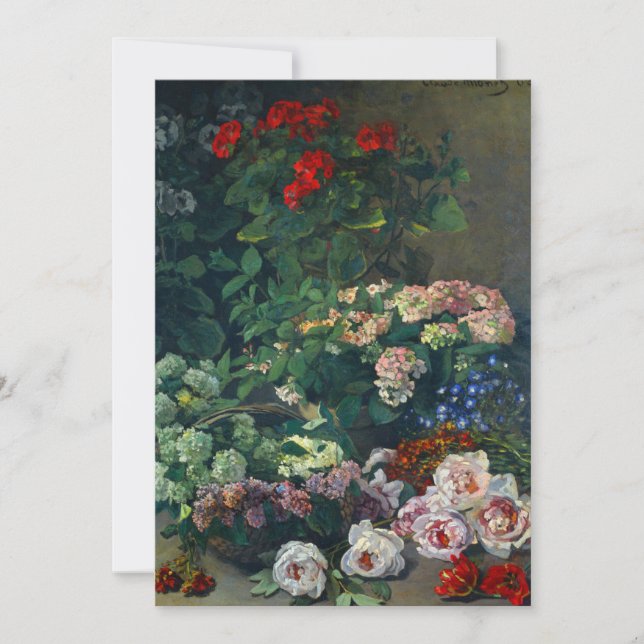 Reserva La Fecha Flores Monet Spring (Anverso)