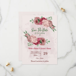 Reserva La Fecha flores rosas hojas verdes botánicas