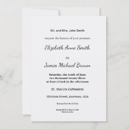 Reserva La Fecha Fondo mínimo gris ultraligero