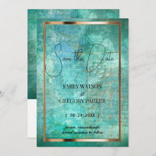 Reserva La Fecha Fondo vintage Grunge Patina Guardar la fecha