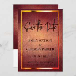 Reserva La Fecha Fondo vintage Grunge Patina Guardar la fecha