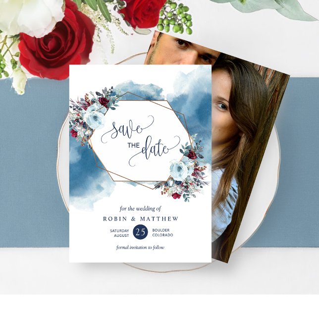 Reserva La Fecha Foto, Blooms Celestes, Cualquier Evento (Subido por el creador)