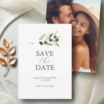 Foto Boda De Olive Theme Save The Date