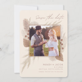 Reserva La Fecha Foto bohemia moderna de pampas Grass