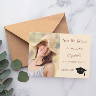 Reserva La Fecha Foto champagne mocha Graduación