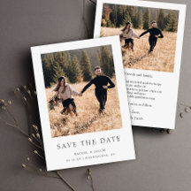 Foto clásica Guardar la fecha