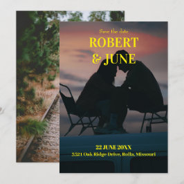 Reserva La Fecha Foto de ambos lados