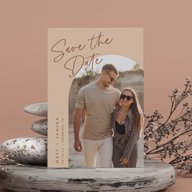 Reserva La Fecha Foto de arco con guiones de mano (Subido por el creador)