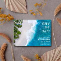 Foto de boda de destino en la playa 