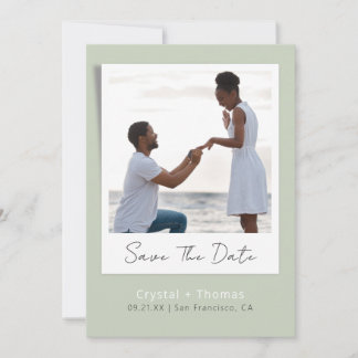 Reserva La Fecha Foto de Boda de sabios modernos