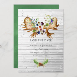 Reserva La Fecha Foto de Boda de selva acuarela rusa