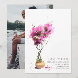 Reserva La Fecha Foto de Boda de Verano en Destino