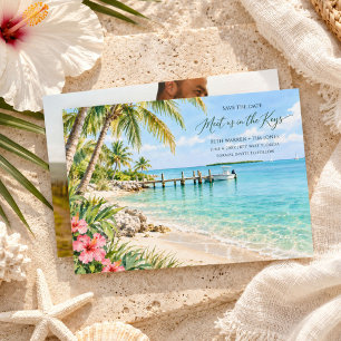 Reserva La Fecha Foto de boda en los Florida Keys para guardar la f