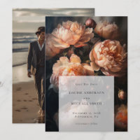 Foto de Boda floral romántico Pastel Peony