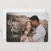 Foto de boda geométrica floral fotográfica
