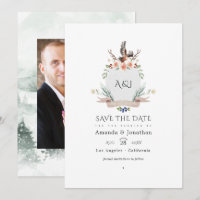 Foto de boda Wild Woodland Laurel Crest