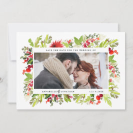 Reserva La Fecha foto de color rojo follaje botánico de invierno