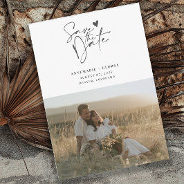 Reserva La Fecha Foto de escritura moderna de caligrafía