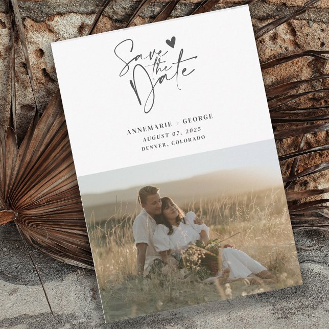 Reserva La Fecha Foto de escritura moderna de caligrafía (Subido por el creador)