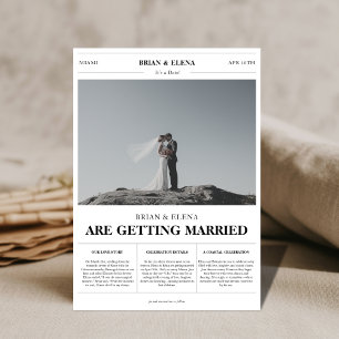 Reserva La Fecha Foto de estilo diario moderno salva al Boda de cit