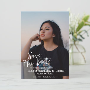 Reserva La Fecha Foto De Graduación Guardar La Fecha