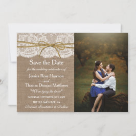 Reserva La Fecha Foto de la colección de Bodas de doble reverencia