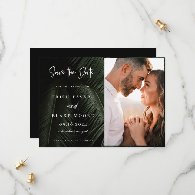 Reserva La Fecha Foto de Moody Tropics (Anverso/Reverso In Situ)