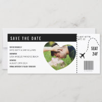 Foto de pasaje de embarque personalizada