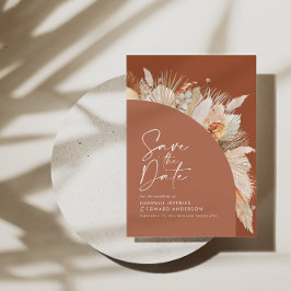 Reserva La Fecha Foto de pasto de terracota bohemia moderna