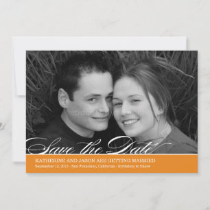 Reserva La Fecha Foto de Save The Date de escritura atemporal - Nar