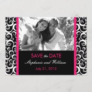 Reserva La Fecha Foto de Swirl Pink Hot