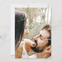Foto de Wispy Boho Boda Floral Salvar la fecha