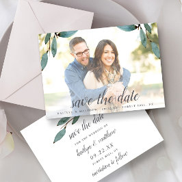 Reserva La Fecha Foto del Boda Bliss Botánico