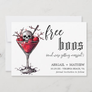 Reserva La Fecha Foto divertida de bebedizos gratis de Halloween pa