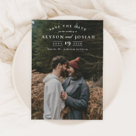 Reserva La Fecha Foto elegante