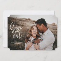 Foto fotográfica de boda geométrico floral