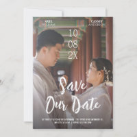 Foto mínima del boda de cine asiático romántico