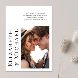 Reserva La Fecha Foto minimal moderna