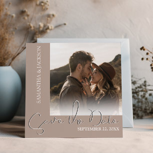 Reserva La Fecha Foto minimalista moderna